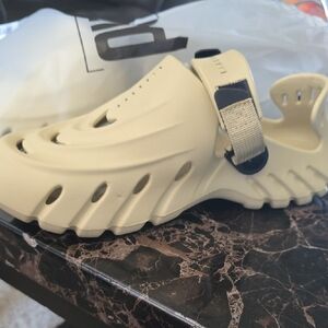 Beige Slip-On Sandals